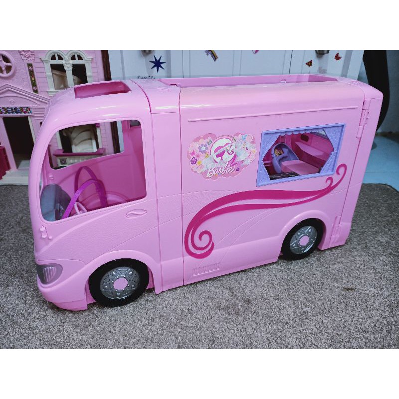 Barbie purple online van