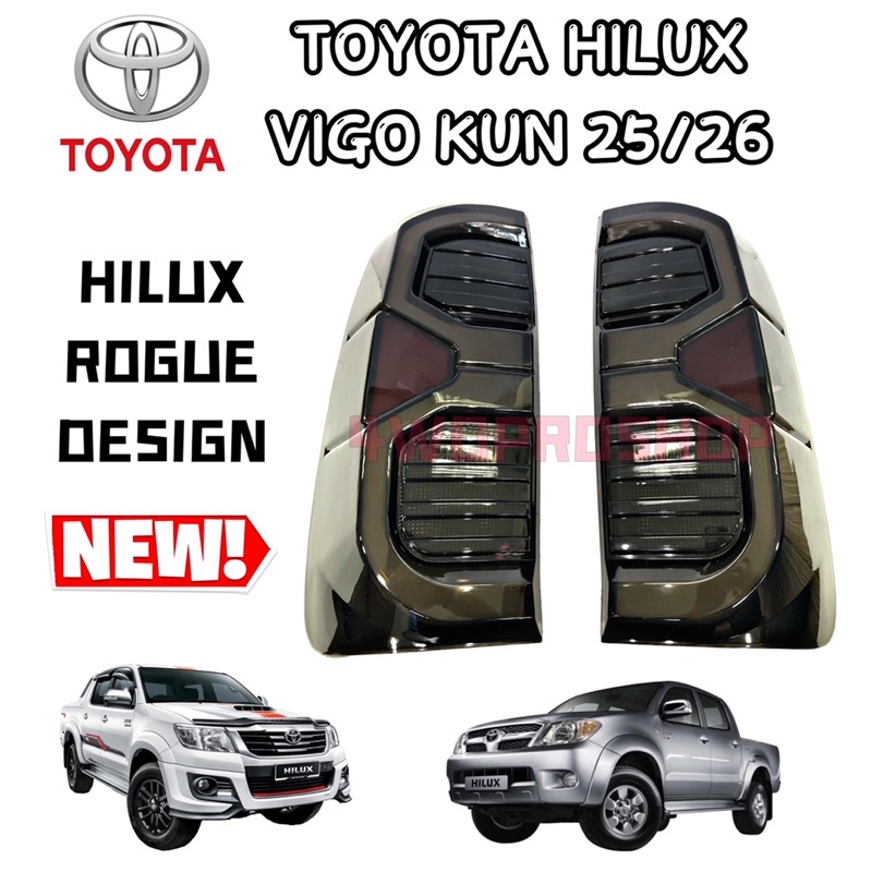 TOYOTA HILUX NEW LED TAIL LAMP (HILUX ROGUE DESIGN )VIGO CHAMP KUN25