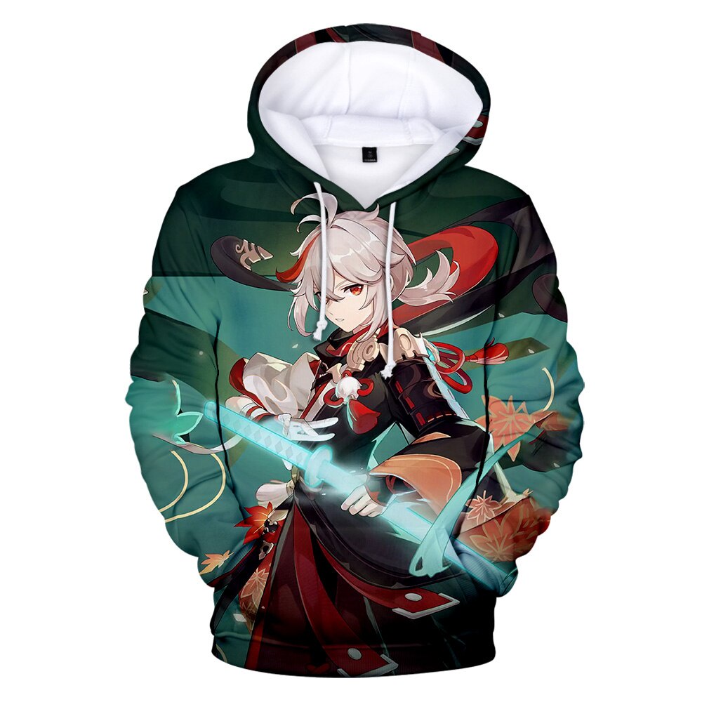 Hot sale】Genshin Impact Kaedehara Kazuha Mech Hoodie 3D Print Cool  Sweatshirt Tracksuit for Men and | Shopee Philippines