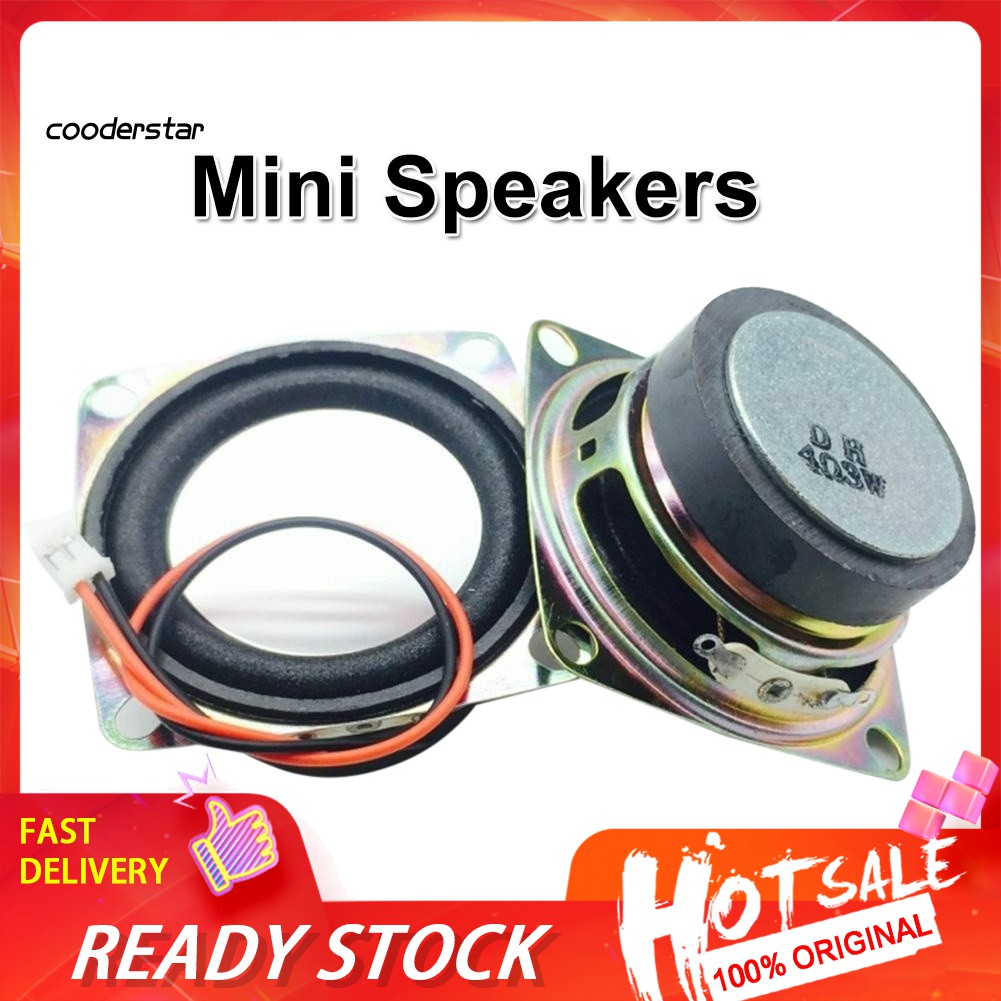 RXSC 2inch 4ohm 3W Full Range Mini Speaker for Stereo Loudspeaker Box ...