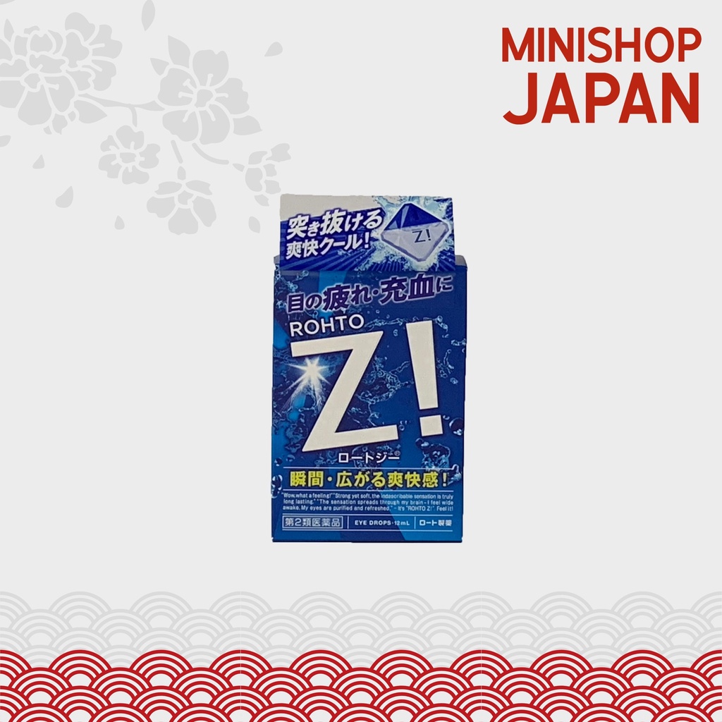 Rohto Z Contact! Eye Drop 12ml Shopee Philippines