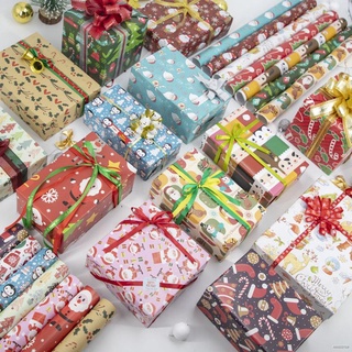 10pieces Gift Wrapping Paper For New Year Gift Happy Birthday