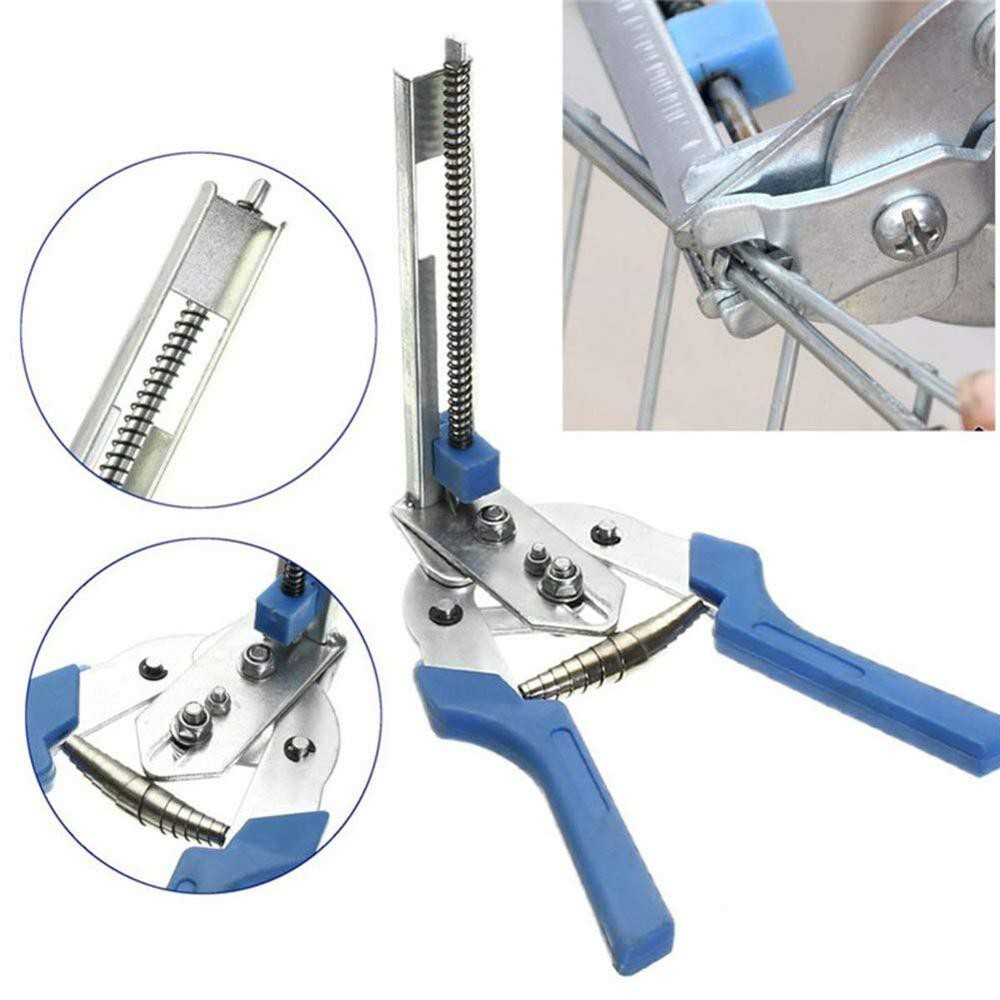 1Pcs Poultry M-Type Nail Semi-Automatic Caliper Animal Wire Cage Clamp ...
