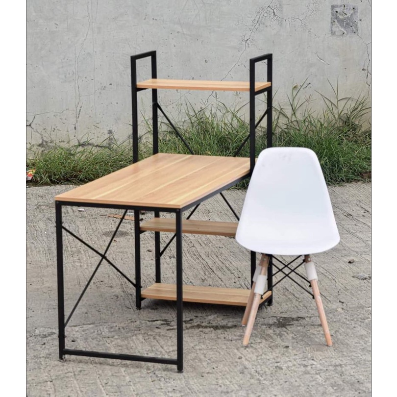 Table 120x24cm Big Size Computer Desk Home Work Office Computer Shelves ...