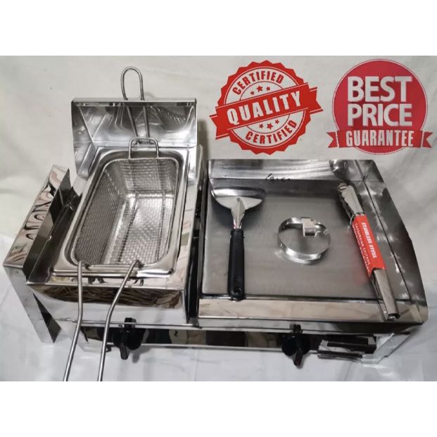 Burger grill with deep fryer 12X12 Shopee Philippines