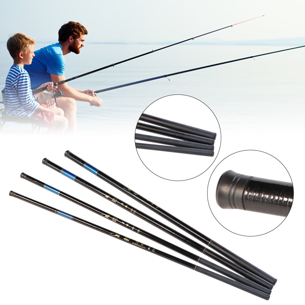 1 Pcs Portable Telescopic Fishing Rods 1.8/2.7/3.6/4.5/5.4M Pole
