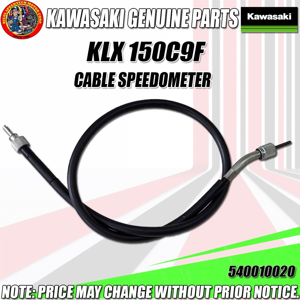 KLX 150C9F CABLE SPEEDOMETER (KMC) (Genuine 540010020) Shopee