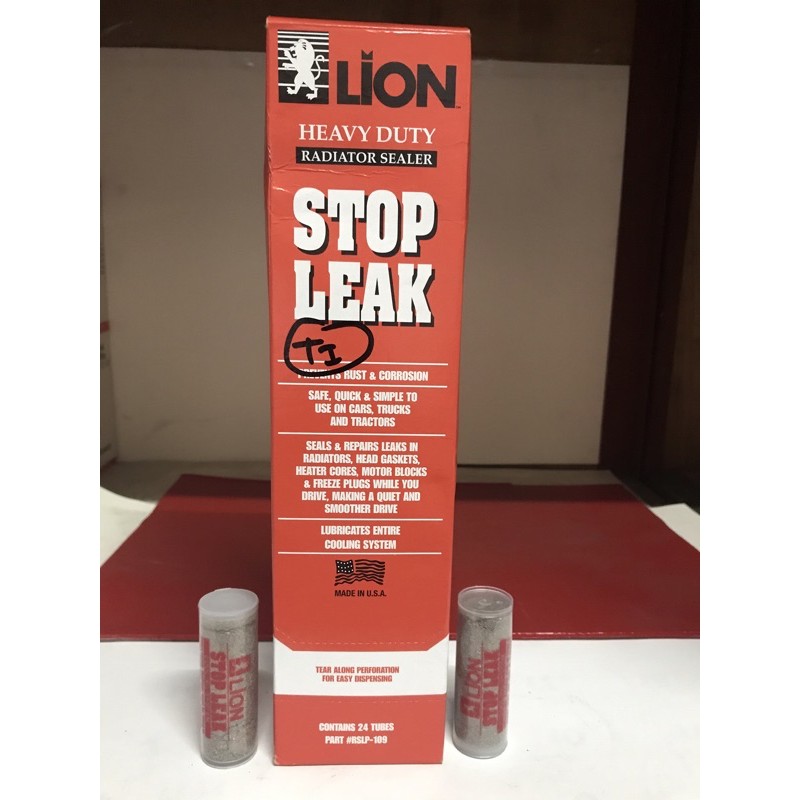 LION STOP LEAK RADIATOR SEALER for cars | Shopee Philippines