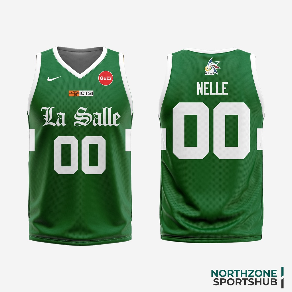 NZ | New DLSU Green Archers 2022 UAAP De La Salle Full Sublimated ...