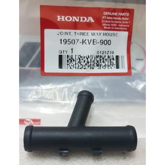 HONDA ORIGINAL AHM RADIATOR LETTER T JOINT THREE WAY HOUSE VARIO ...