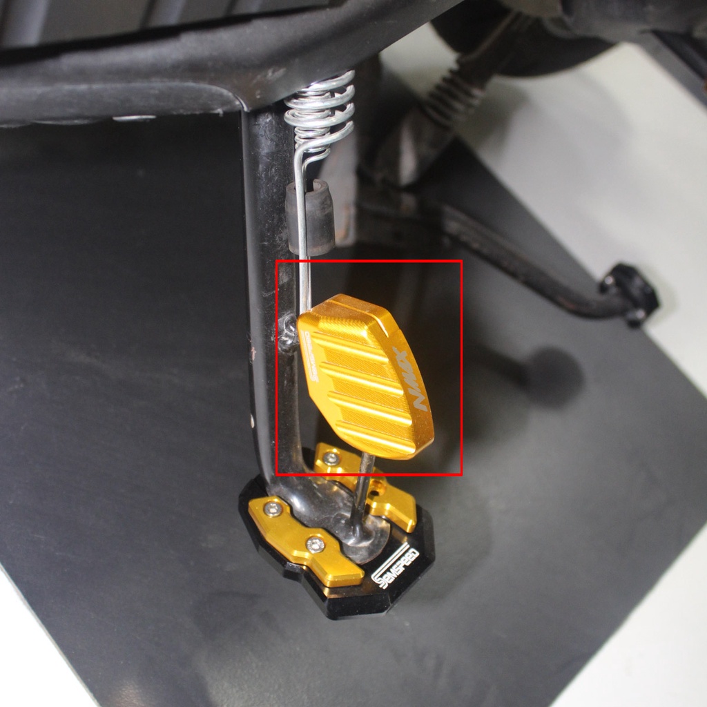 【SEMSPEED】Motorcycle CNC Foot Side Kick Stand Kicksand Plate Parking ...