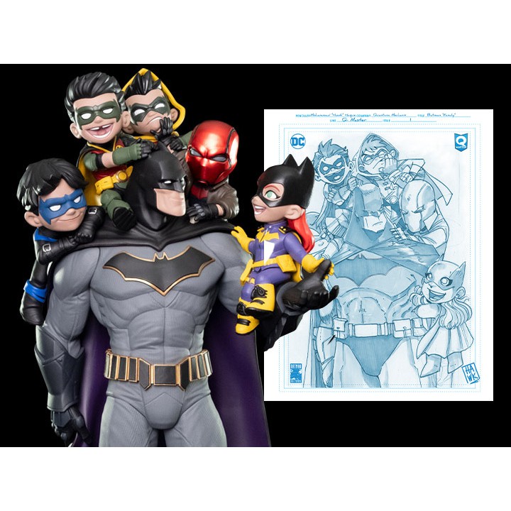 QMX) BATMAN: FAMILY LIMITED EDITION Q-MASTER DIORAMA - LIMITED