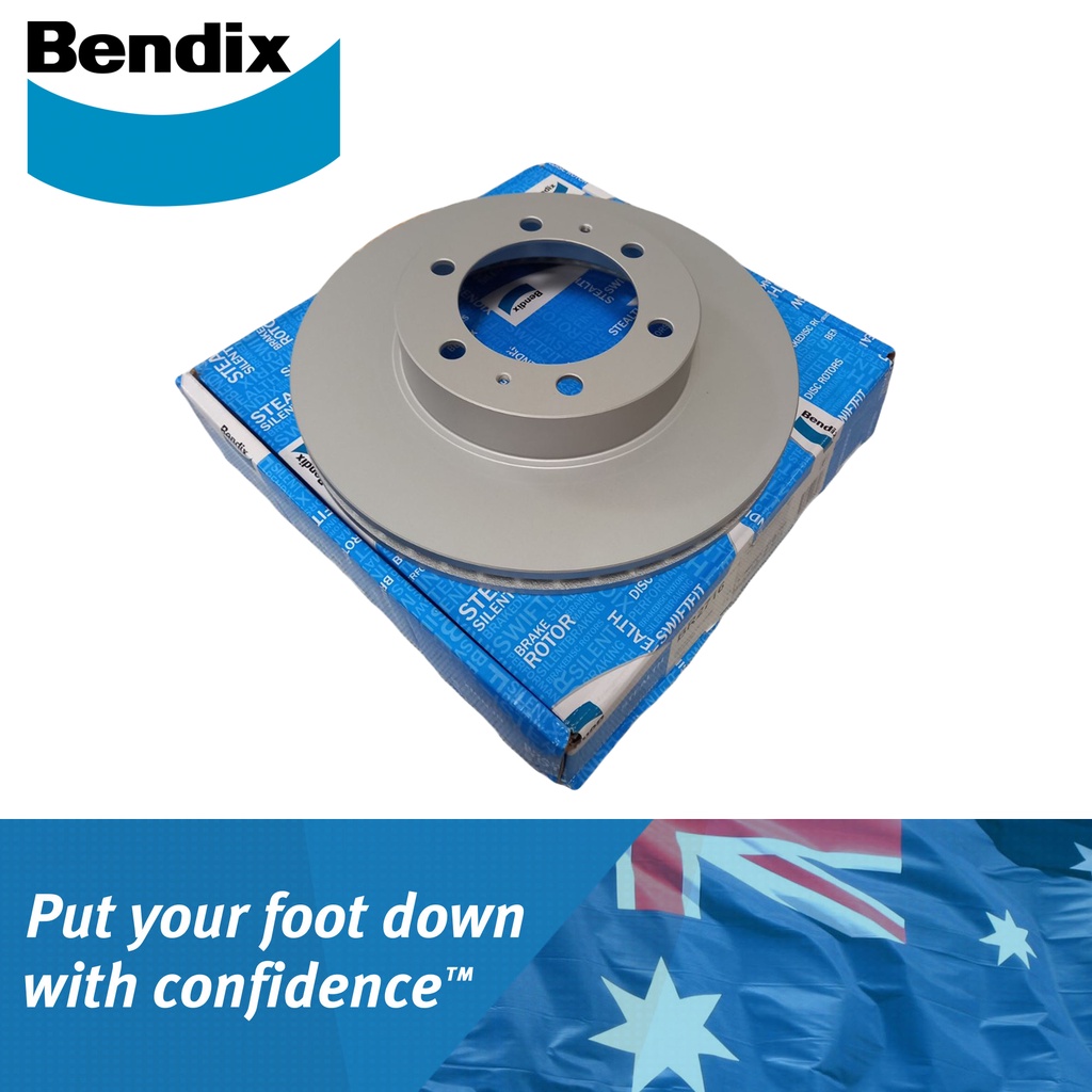 Bendix Brake Disc BR2716 Rotor Front for Toyota FJ Cruiser 2012-19, Hi ...
