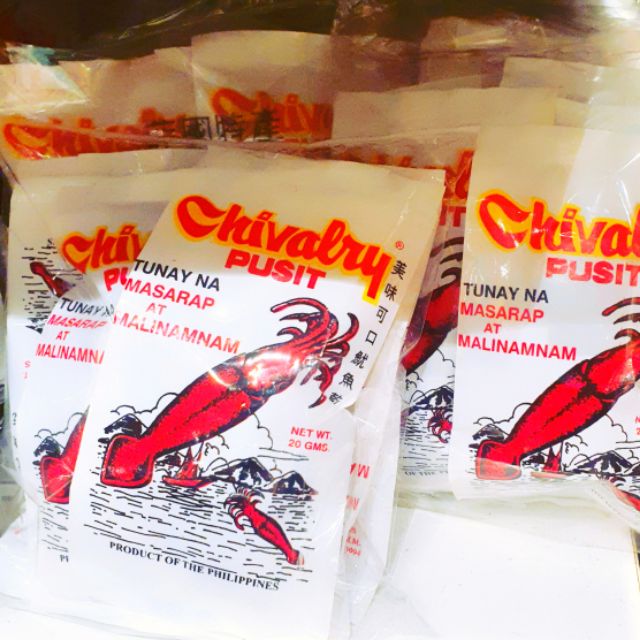 Chivalry Dried Pusit Ready to eat 1 pack | Shopee Philippines