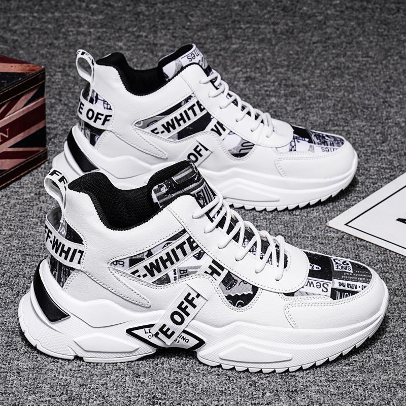 Hot selling shoes Hot selling men s shoes casual sports shoes autumn and winter high top fashion shoes Korean shoes Shopee Philippines