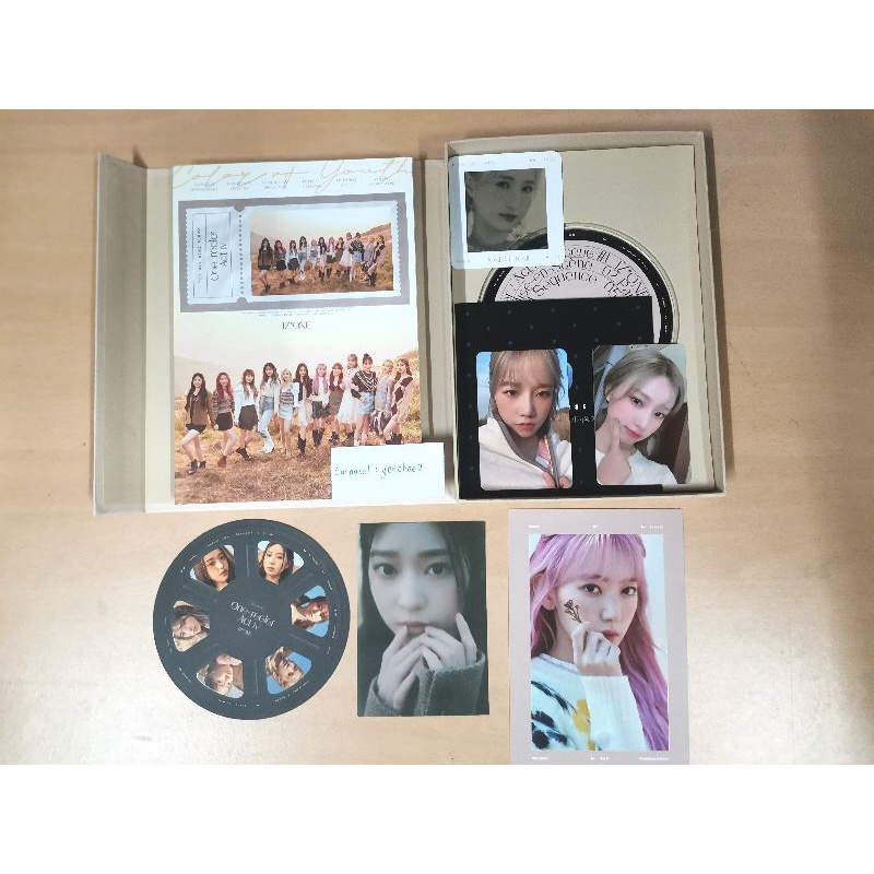 IZ*ONE (IZONE) mini 4 One-reeler Act IV unsealed album Scene 1 ver ...