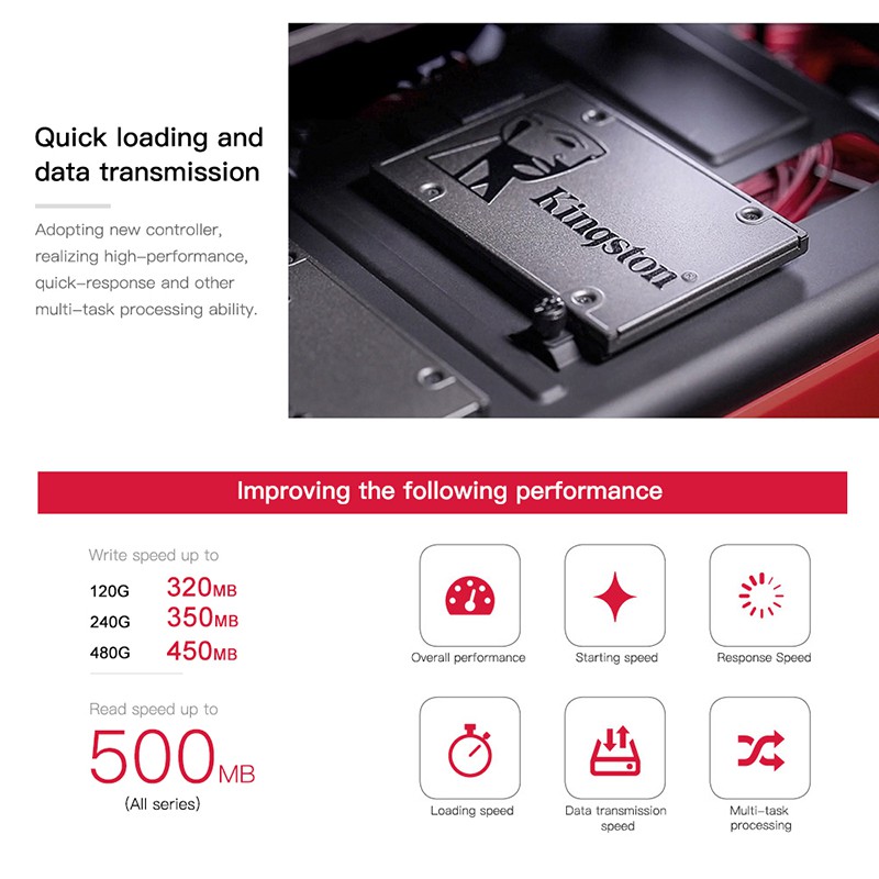 Hard disk store ssd 120gb kingston