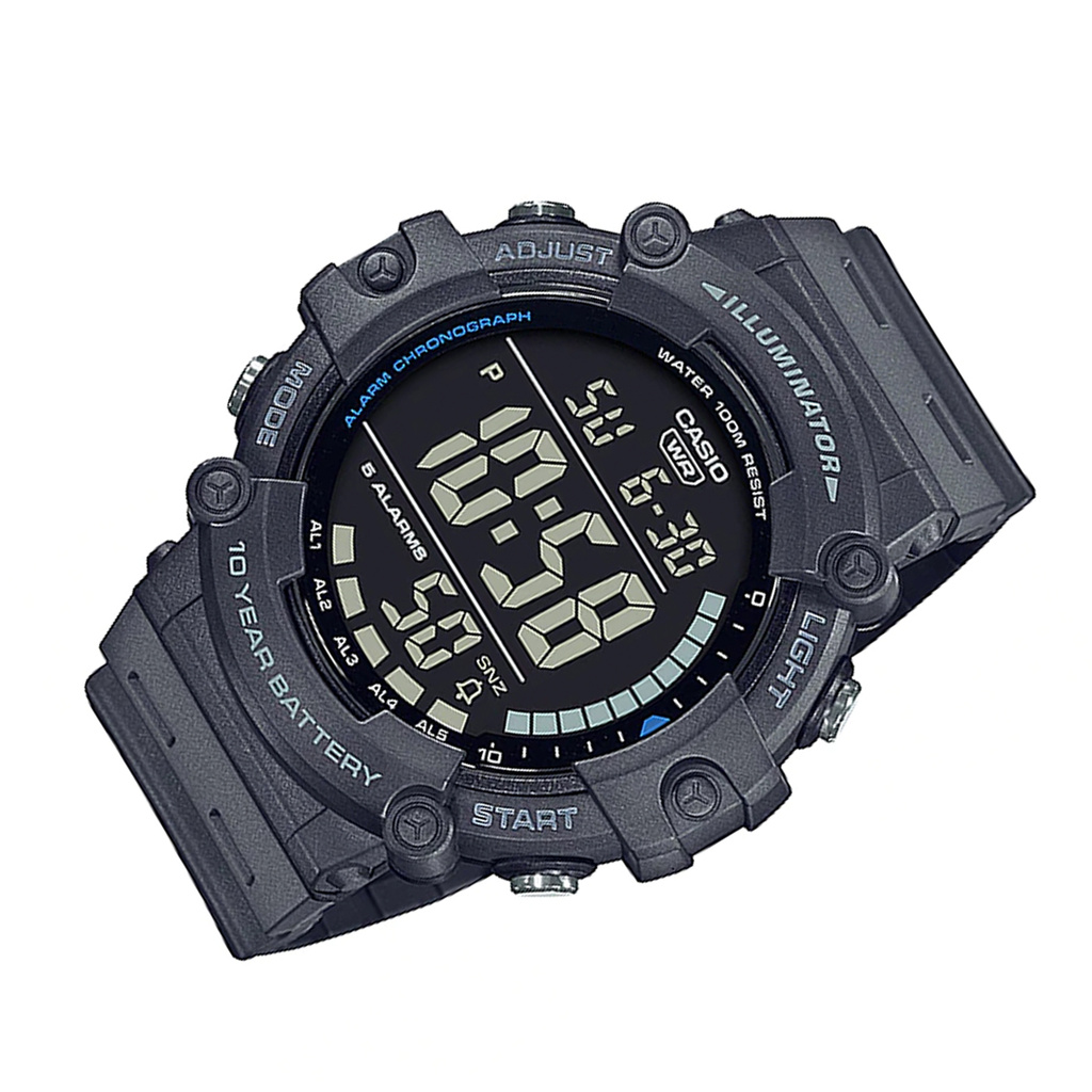 Casio AE-1500WH-8B Digital Rubber Strap Watch For Men | Shopee Philippines