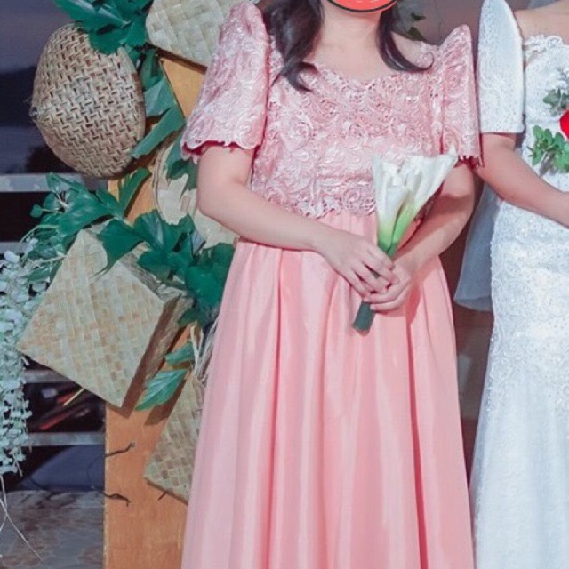 Filipiniana maternity clearance dress