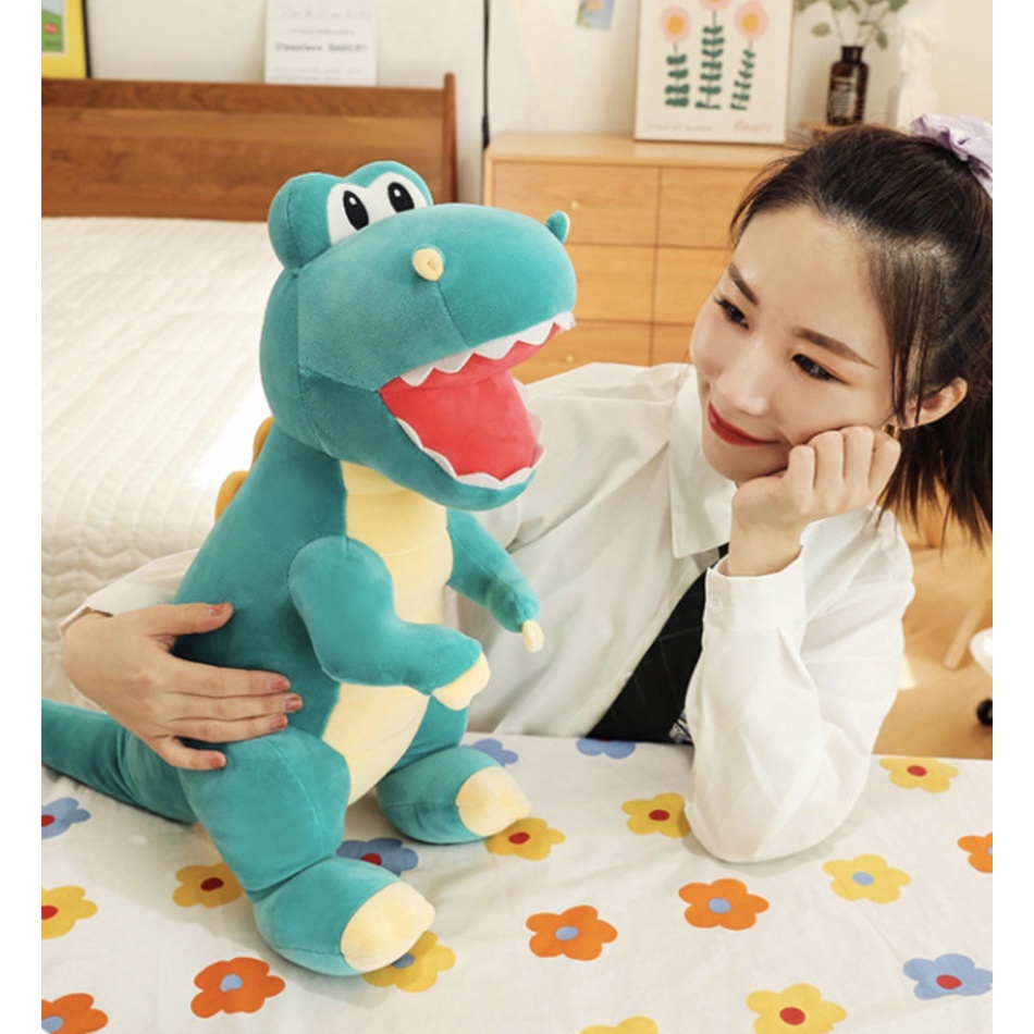 Toyhouse 45cm Big dinosaur stuffed toy dinosaur Plush Toys Cute Soft