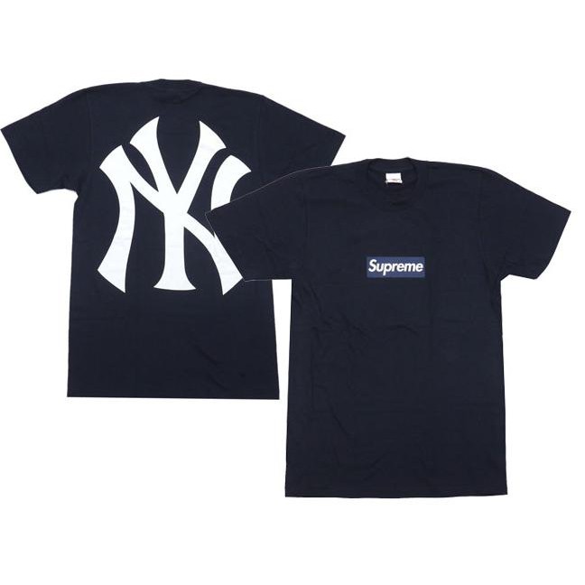 Supreme x New York Yankees Box Logo | Shopee Philippines