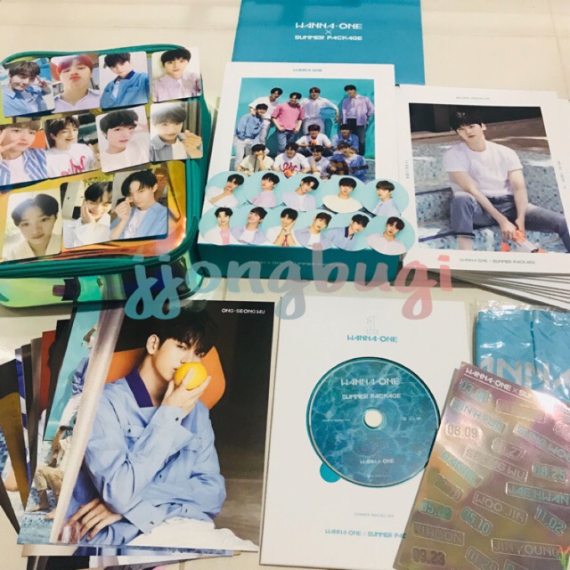 Wanna One x Summer Package (sumpack) | Shopee Philippines