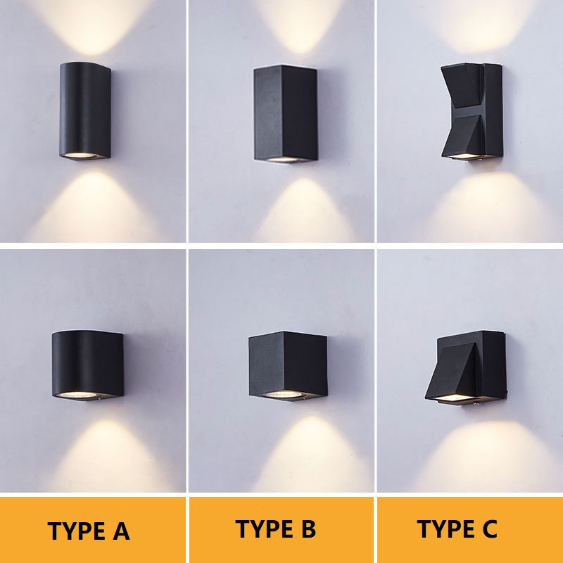 Outdoor Wall lamp LED Wall Light Up Down Wall Lamps Modern Decoration ...