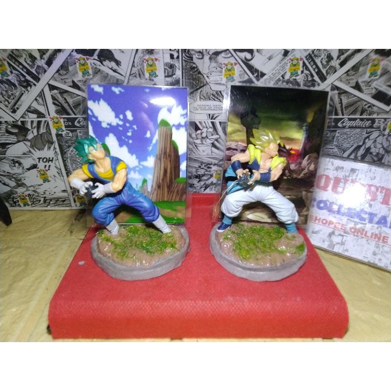 Dragon Ball Z Diorama Figure (Custom Artist Base w/ Light) Shopee