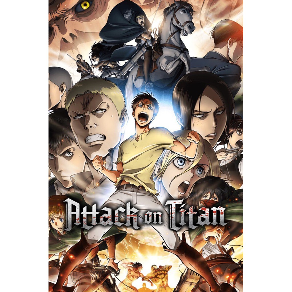 Attack On Titan Anime Poster/AOT POSTER Shopee Philippines