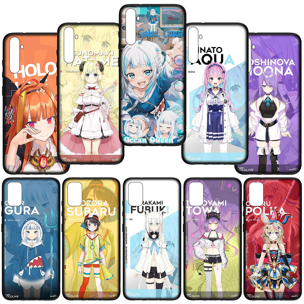 Soft Casing DB35 Hololive anime Accessories Haachama Gawr Gura