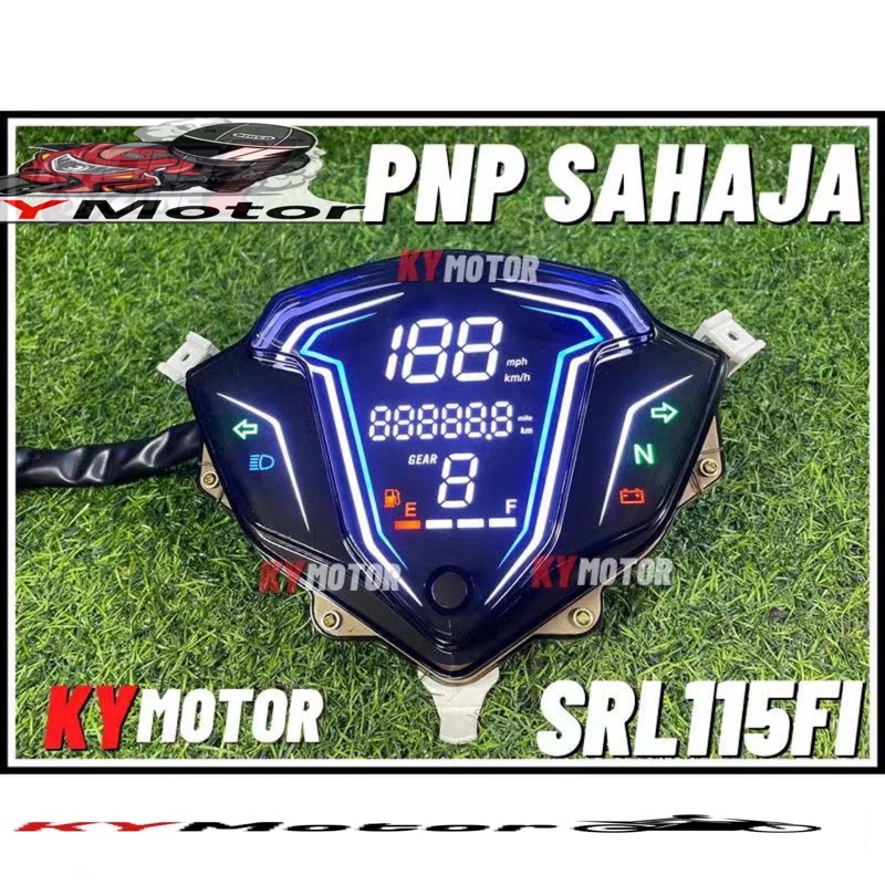 YAMAHA SRL115 FI / LEGENDA 115Z DIGITAL METER (100% PLUG AND PLAY ...