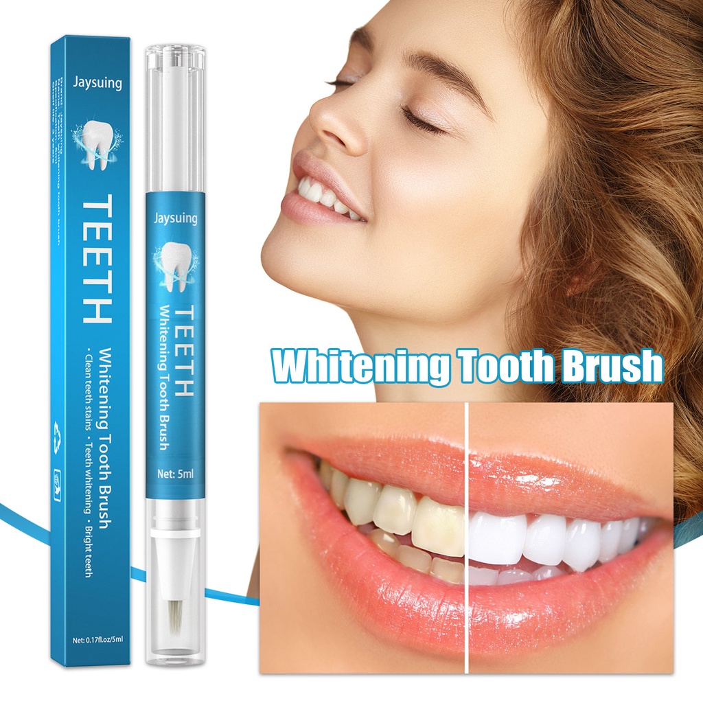 Teeth Whitening Pen Whitening Tooth Brush Remove Stains Clean Teech ...