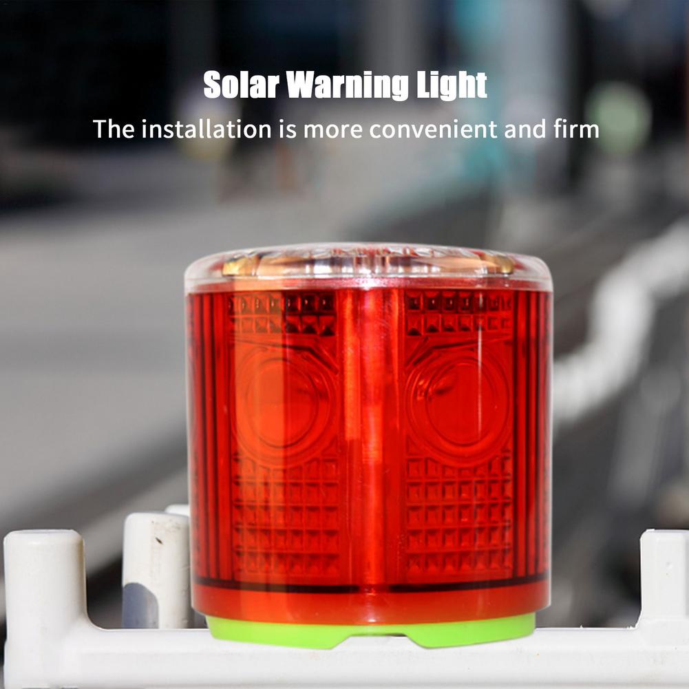 Solar Energy LED Forklift Lamp Emergency Warning Light Beacon School