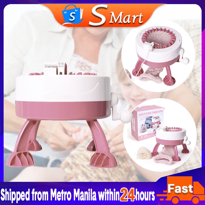Knitting Machine Toy Wool knitting Machine 22 Needles DIY Knitted Scarf ...