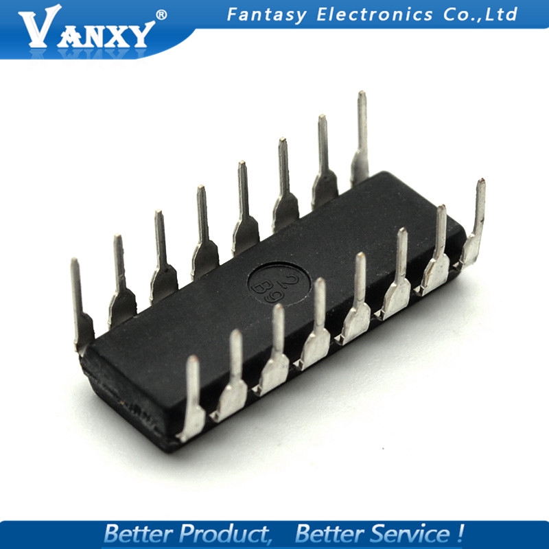 10PCS CD4511BE DIP16 CD4511 DIP 4511BE DIP-16 HEF4511BP LogicIC ...