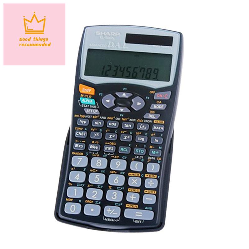 【Calculator】 Genuine SHARP EL-506W Student Calculator Scientific Function Computer College ...