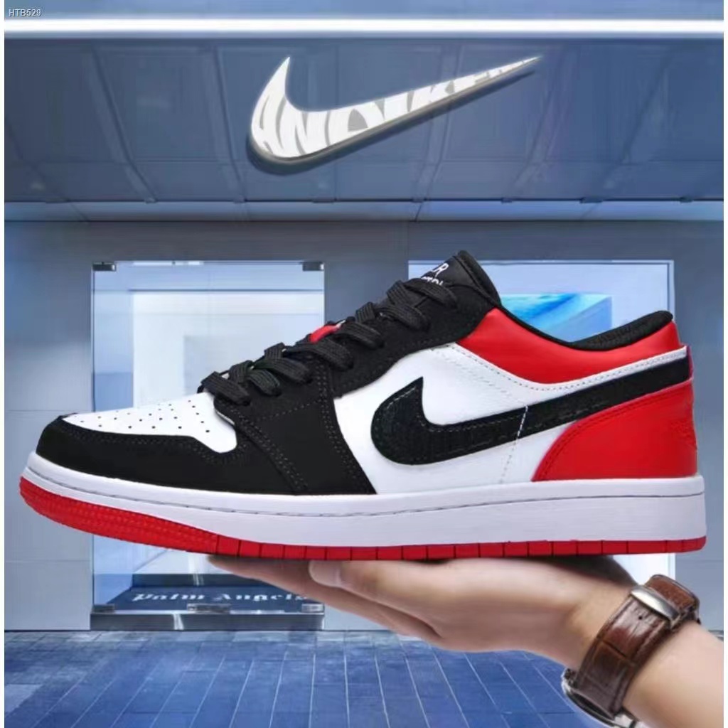 New AIR Jordan 1 low cut sneaker shoes for men and women #1936 | Shopee ...