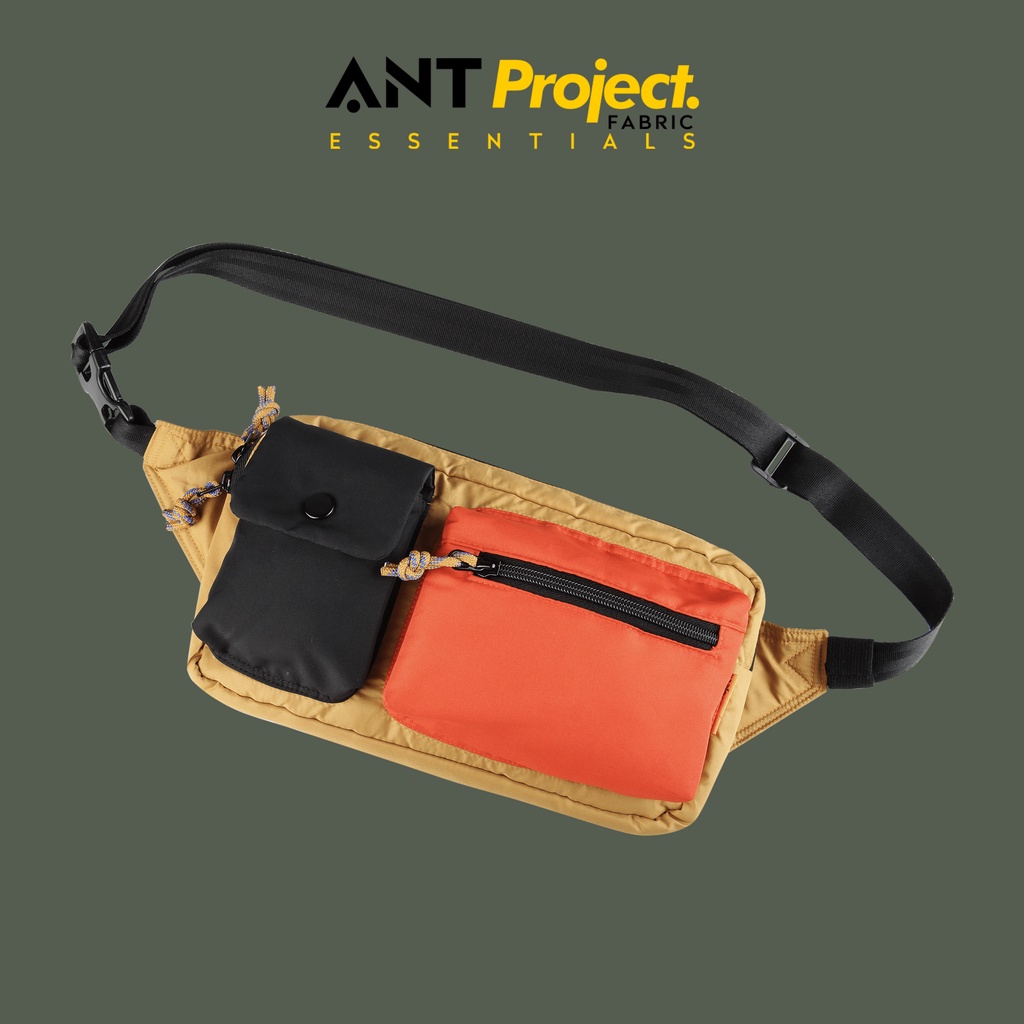 ANT PROJECT - SAKA Unisex Shoulder Bag - Latest Yellow Waist Bag ...