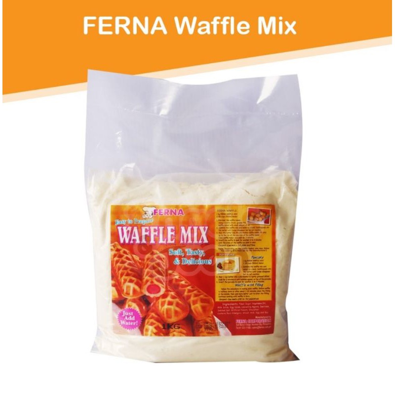 Ferna Waffle Mix 1kg Shopee Philippines