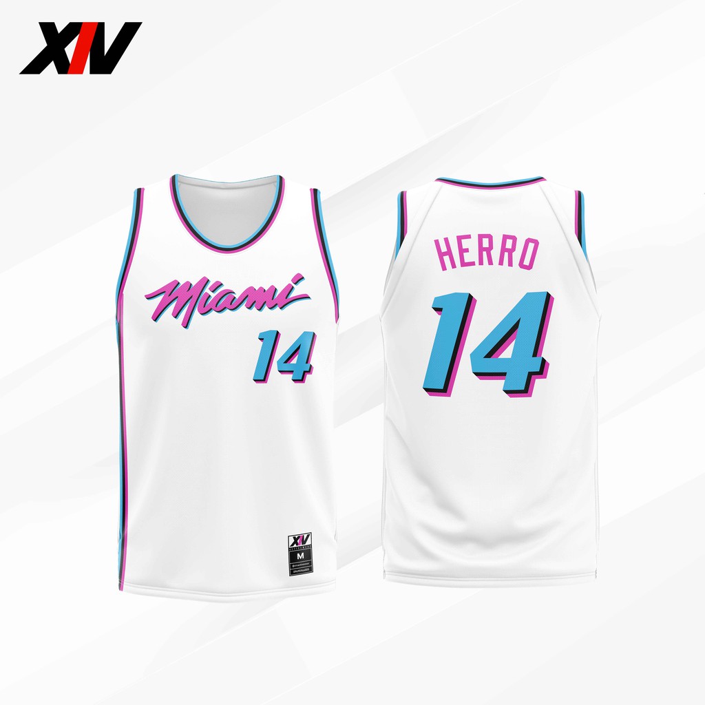 Tyler Herro Miami Heat Vice Jersey