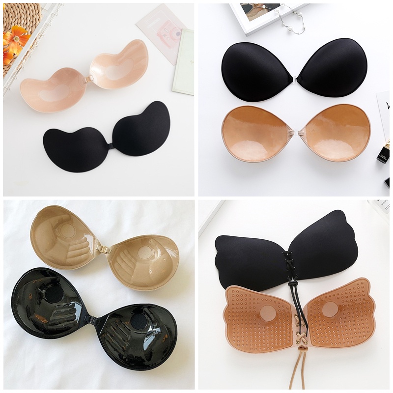 Zxyouping Push Up Silicon Bra Nipple Tape Reusable And Waterproof