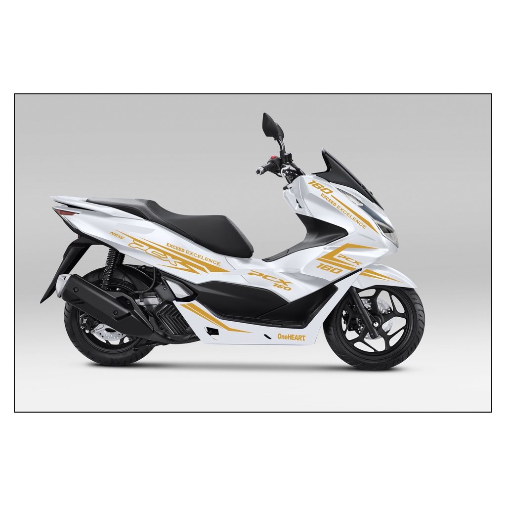 Striping sticker lis cutting HONDA PCX ALL NEW 160 HONDA PCX 160 CODE ...