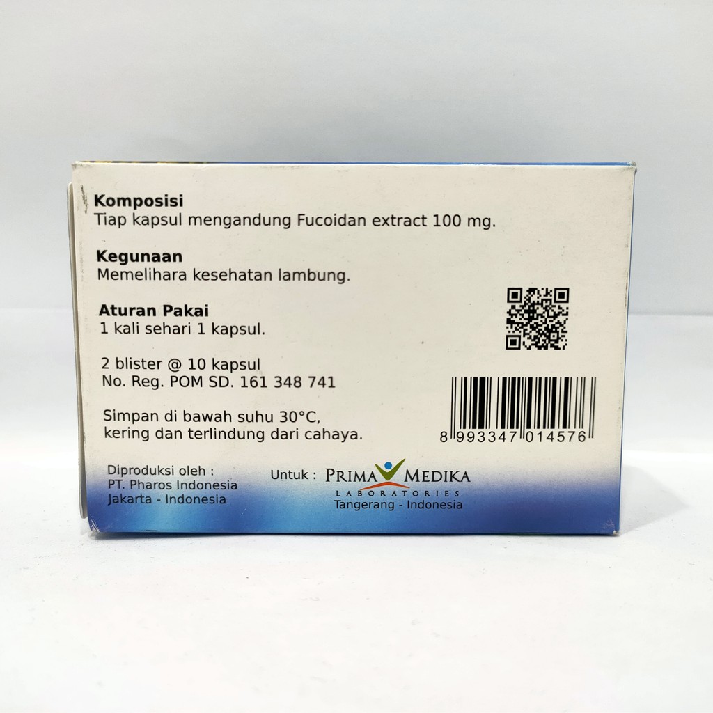 Colidan Fucoidan 100MG - 20 Capsules (2 Blisters @10 Capsules) | Shopee ...