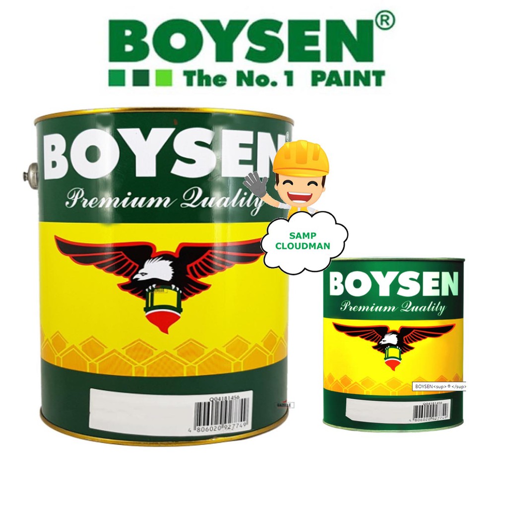 Boysen Epoxy Primer / Enamel Gallon with Curing Agent Gray or White 2