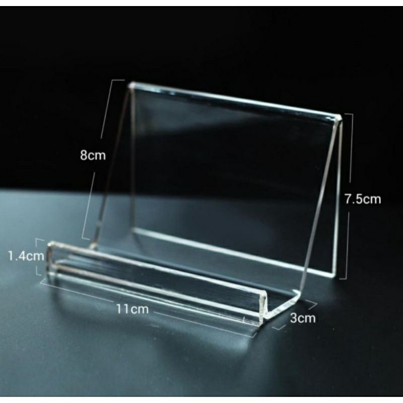 Acrylic wallet display for handover | Shopee Philippines