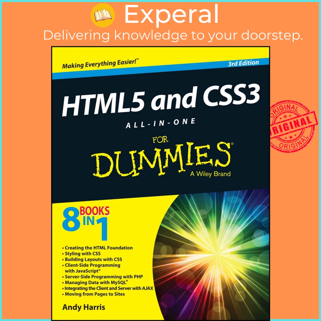 HTML5 and CSS3 All-in-One For Dummies by Andy Harris (US edition ...
