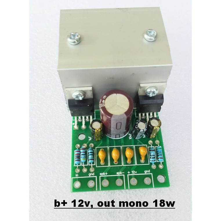 Tda2003 Mono Bridge Module 18watt Power Amplifier | Shopee Philippines