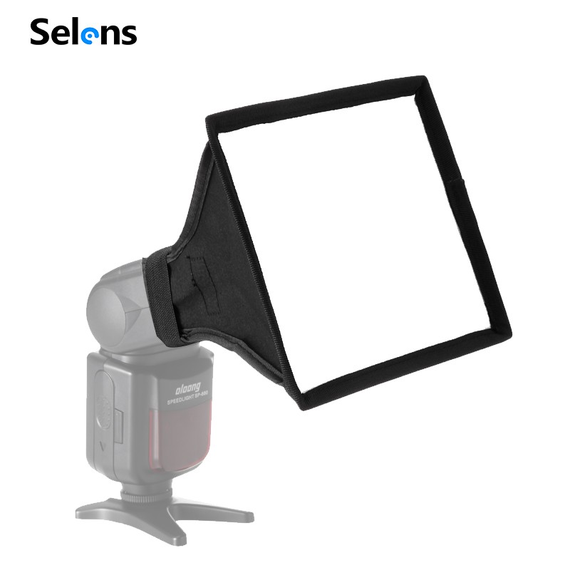 Selens Speedlight Softbox Flash Light Modifier 30X20CM | Shopee Philippines