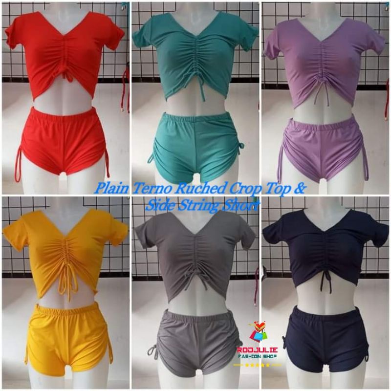 Buy Bralette Shorts Terno online