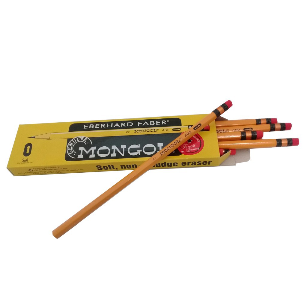 1pc Pencil Mongol No. 1 and No. 3 | Shopee Philippines